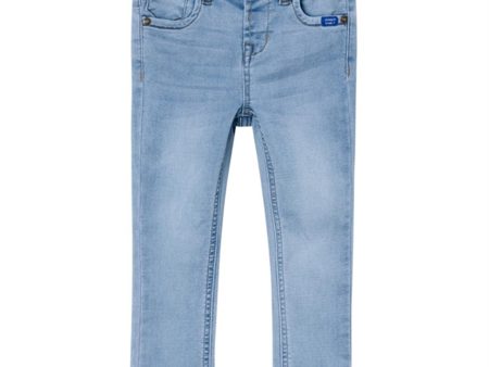 Name it Light Blue Denim Silas Slim Sweat Jeans Noos Cheap