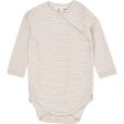 Copenhagen Colors Beige Stripe Wrap Body Hot on Sale