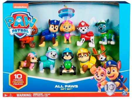 Paw Patrol Celebration 10-pack figurer For Cheap