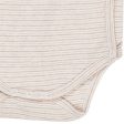 Copenhagen Colors Beige Stripe Wrap Body Hot on Sale