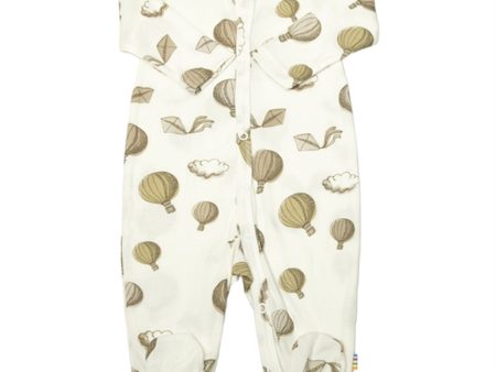 Joha Bambu Off White Onesies med Fod Sale