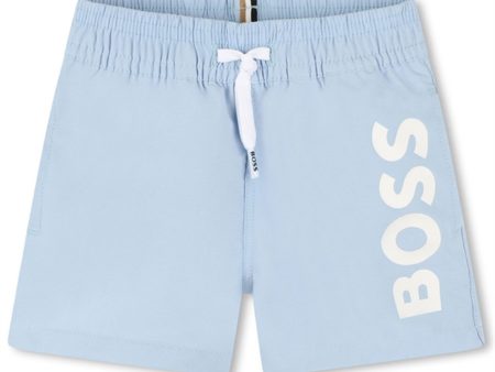 Hugo Boss Pale Blue Badeshorts Online Hot Sale