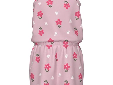 Name it Parfait Pink Flowers Vigga Rem Byxdress Supply