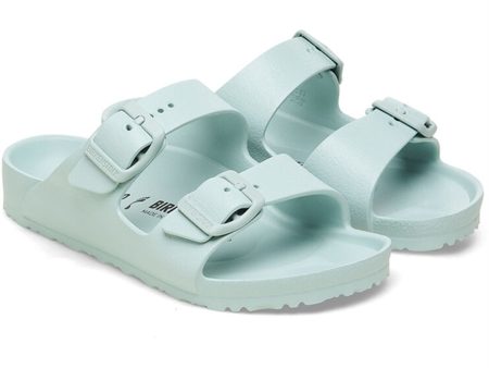 Birkenstock Arizona EVA Kids Surf Green Sandal Online now