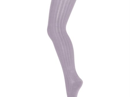 MP Danmark 130 Bomull Rib Tights 1022 Lavender Sky Cheap