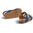 Wheat Sandal Cork Open Toe Corey Blue on Sale