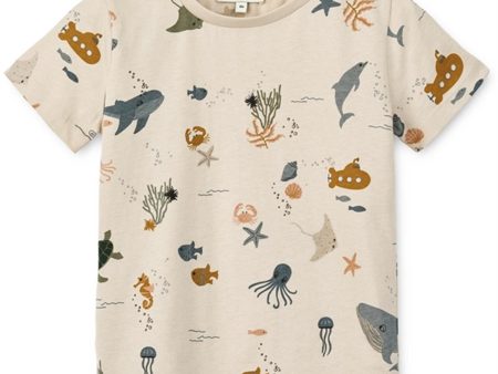 Liewood Sea Creature Sandy Apia Printed T-shirt Fashion