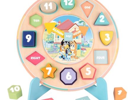 Bluey Puzzle Clock Online Sale