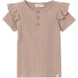 Lil Atelier Rose Dust Frila Slim T-Shirt For Discount