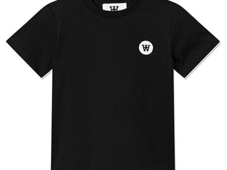 Wood Wood Black Ola T-Shirt Cheap