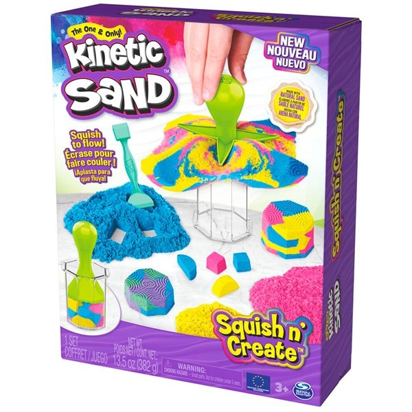 Kinetic Sand Squish N  Create For Discount