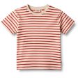 Wheat Red Stripe T-shirt Fabian Discount