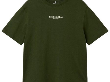 Name it Rifle Green Brody T-Shirt Noos Online