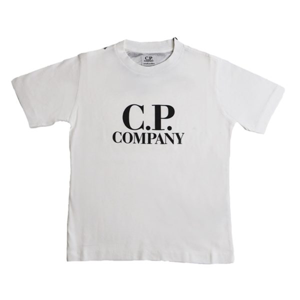 C.P. Company Gauze White T-shirt on Sale