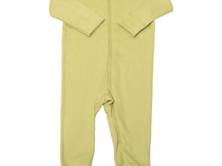 Joha Bomull Light Green Onesies med 2 i 1 Fod Online Sale