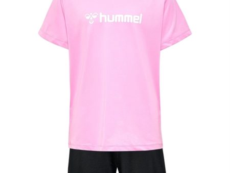 Hummel Pastel Lavender Polyesterag Shorts Sett Online Hot Sale