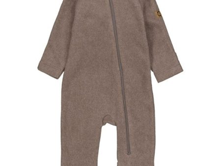 Mikk-Line Bomull Fleece Overall Melange Denver Discount