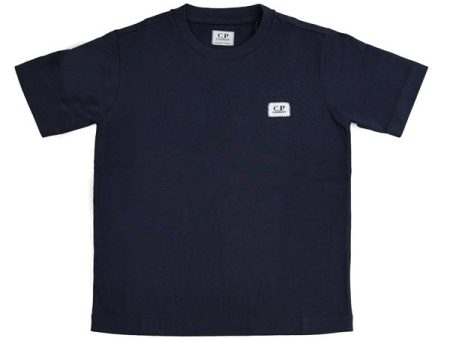 C.P. Company Total Eclipse Blue T-shirt For Sale