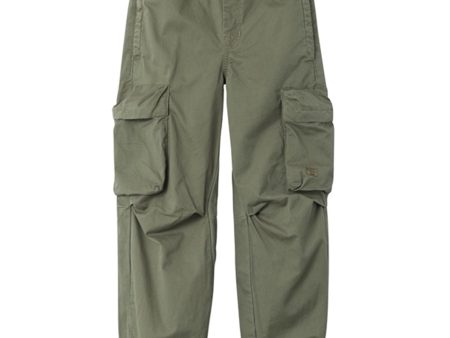 Name it Dusty Olive Ben Parachute Twill Byxor Noos Cheap