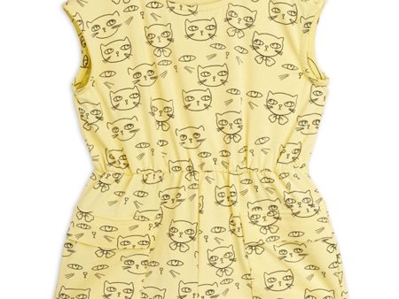 Mini Rodini Yellow Cathlethes Aop Jumpsuits Sale