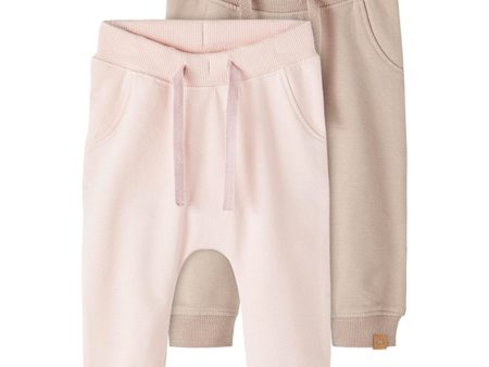 Name it Rose Smoke Takki Sweatpants 2-pack Noos Supply