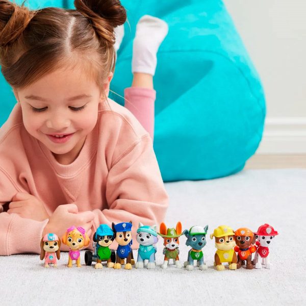 Paw Patrol Celebration 10-pack figurer For Cheap