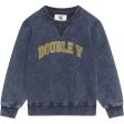 Wood Wood Navy Rod Ivy Sweatshirt Online