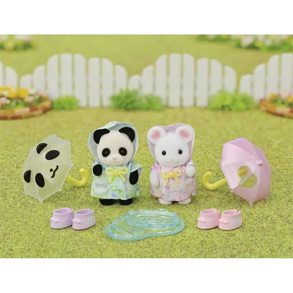 Sylvanian Families® Dagiskompisar - Regnvejrsdag Duo Online