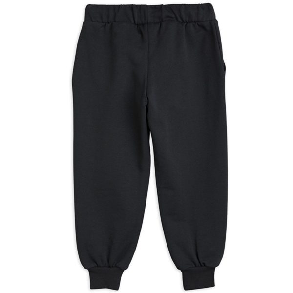 Mini Rodini Basic Solid Sweatpants Black Hot on Sale