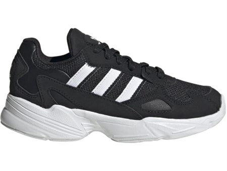 adidas Originals FALCON EL C Sneakers Core Black   Cloud White   Cloud White Cheap