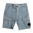 C.P. Company Turbulence Grey Bermuda Shorts Hot on Sale