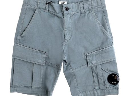 C.P. Company Turbulence Grey Bermuda Shorts Hot on Sale