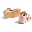 Wheat Sandal Closed Toe Donna Rose Ballet Hot on Sale