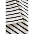 Wood Wood Off-White Black Stripes Ola T-Shirt Discount