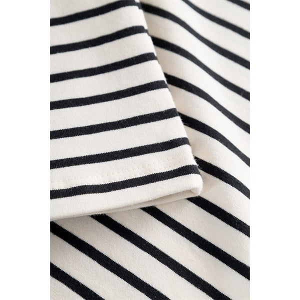 Wood Wood Off-White Black Stripes Ola T-Shirt Discount