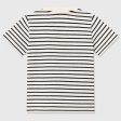 Wood Wood Off-White Black Stripes Ola T-Shirt Discount