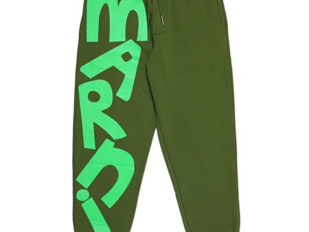 Marni Calla Green Sweatpants Hot on Sale