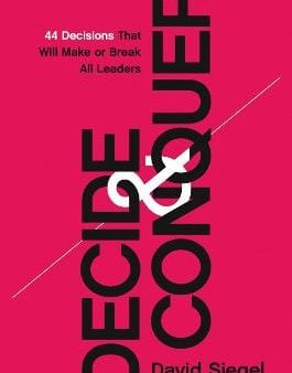 David Siegel: Decide and Conquer [2022] hardback Online now